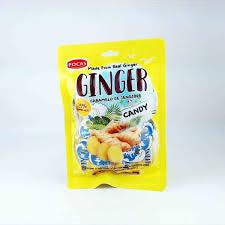 Pocas Hard Candy (Original Ginger) 3.52Oz/100g DLC:26/SEPT/22