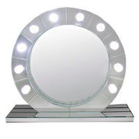 Table  Mirror With Led Lights [ L81cm x P91cm x H8cm ]