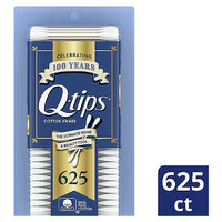 Q-Tips Cotton Swabs - 625 ct