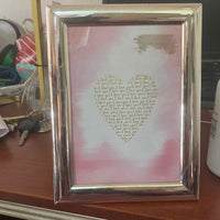 
              Sterling Silver Cross Stitch Photo Frame (7"x5")
            