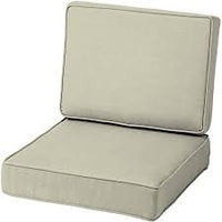 
              Rolston 2pc Ensemble de coussins de chaise de rechange extérieure réversible géométrique - Haven Way
            