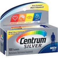 Centrum silver 100+20 tablets Men50+ DLC: AUG23