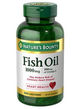 Fish Oil 1000mg 220 coated DLC: JUL23