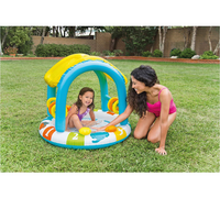 Intex Inflatable Sun Shaded Baby Pool, Baby 1-3Years