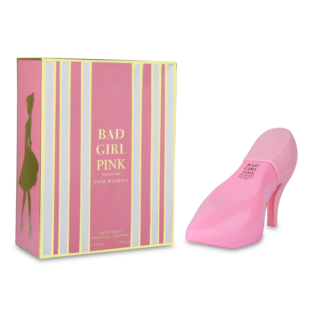 Fragrance Couture BAD GIRL PINK 3.4 SP WOMEN 3.4 Oz EDP Spray Women's Perfume