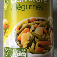 Garniture 4 légumes - Leader Price 800g DLC:31/10/21