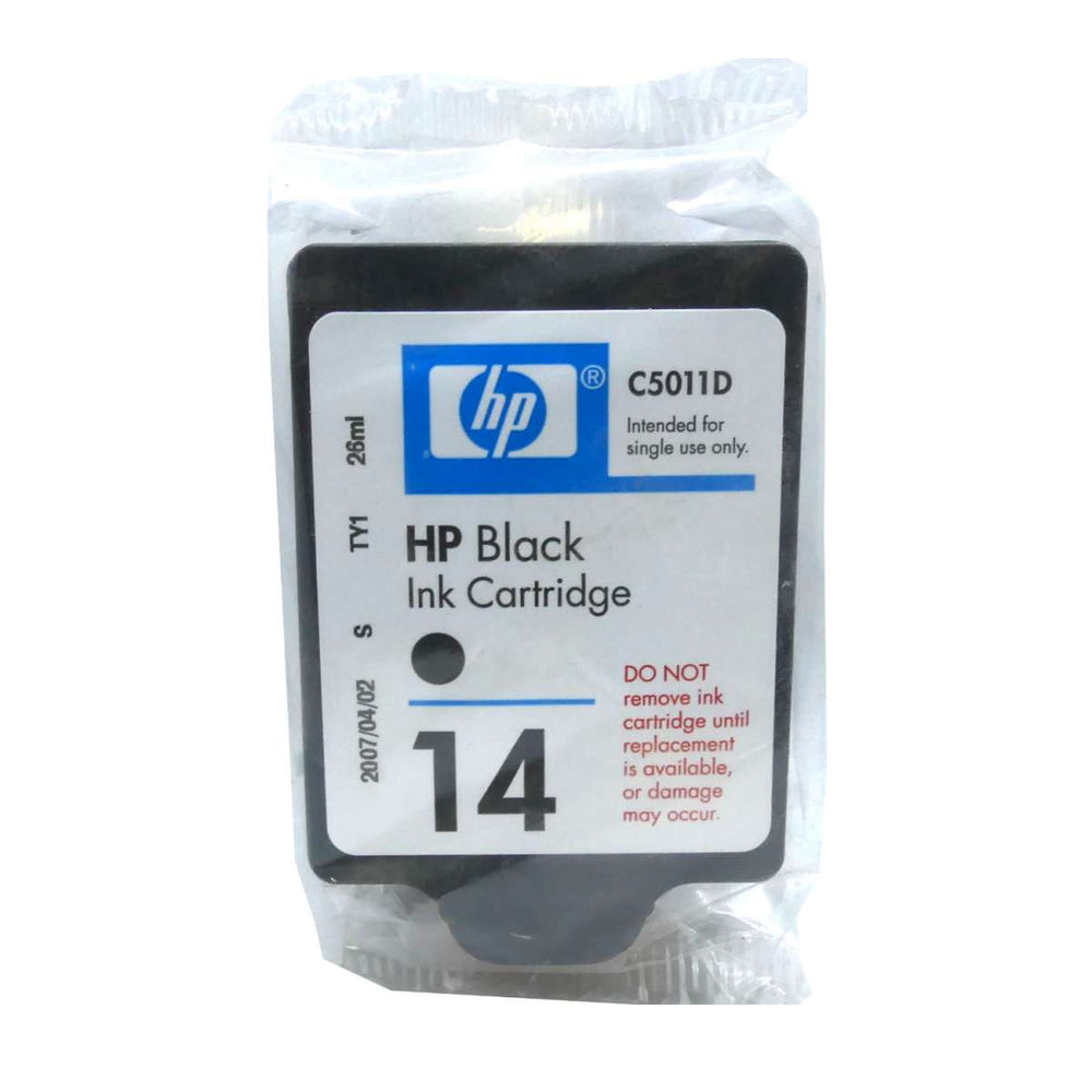 Original HP Tinten Patrone 14 schwarz für Officejet