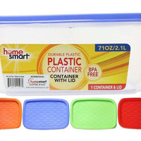 Plastic Container Rectangular Plastic Container 2.1L