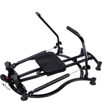 Tenive Adjustable Fitness Home Workout Rower Glider Machine