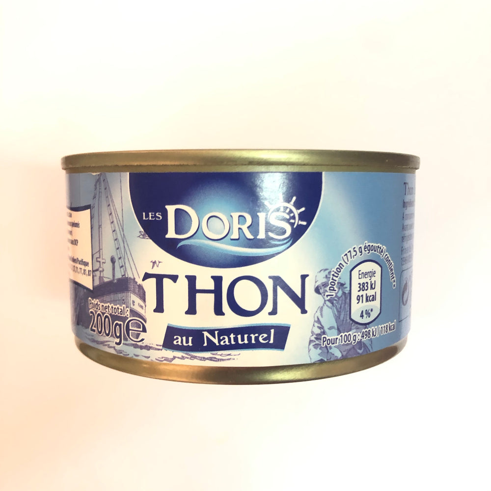 Thon au Naturel - Les Doris - 200 g (155 g net égoutté)  DLC: MARS/2023