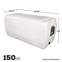 
              150-Qt. MaxCold Performance Cooler 142L/ 248 Cannettes MCI
            