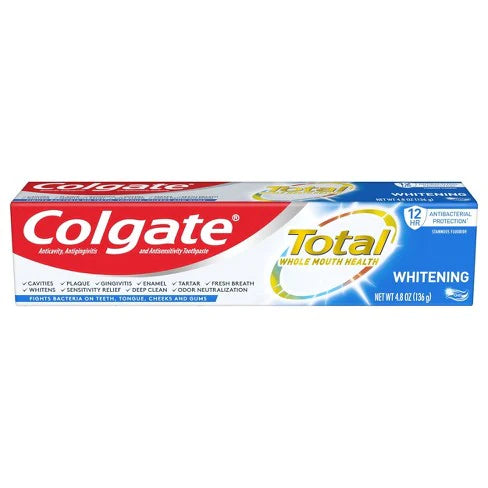 Colgate Total Whitening Toothpaste 170G DLC: FEV23