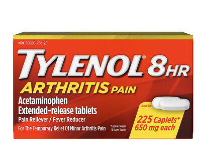 TYLENOL 8HR ARTHRITIS 225caplets DLC: 11/24 MCI&MM