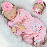 Little Sylvie With Brown Hair And Eyes Reborn Baby Doll Girl