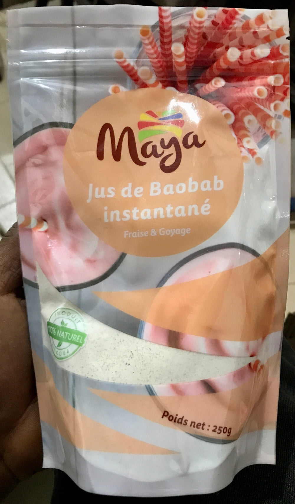 Maya Jus Instantané Zira-Fraise 250g DLC: 20/03/2026