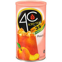 4C® Peach Iced Tea Mix 2.6 oz.(2.34Kg)Canister DLC: 03 NOV25