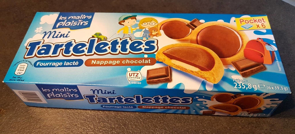 Mini Tartelettes - Les Malins Plaisirs 235,8g DLC: MARS-2022