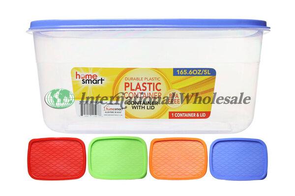 Conteneurs de stockage des aliments hermétiques 5L / Plastic Container Rtgle 24/165.58Oz