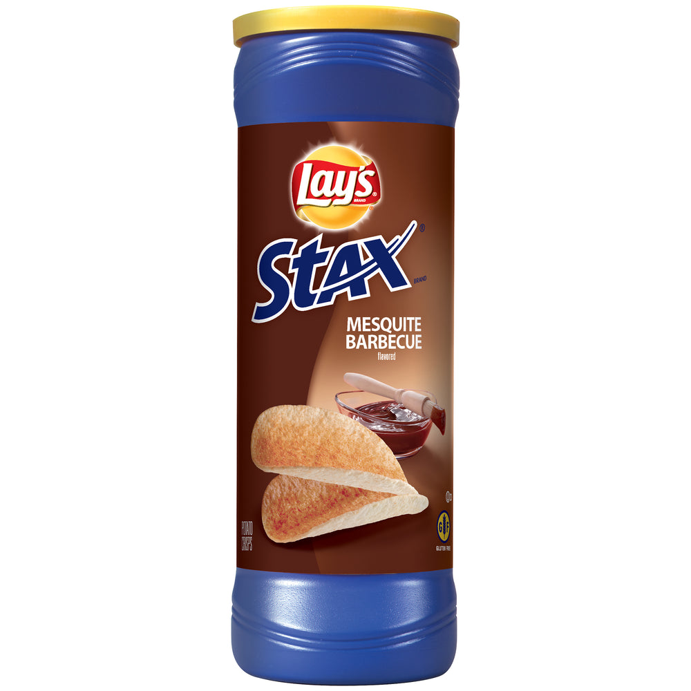 Lays Stax Bbq 155.9g DLC: 28-FEV23