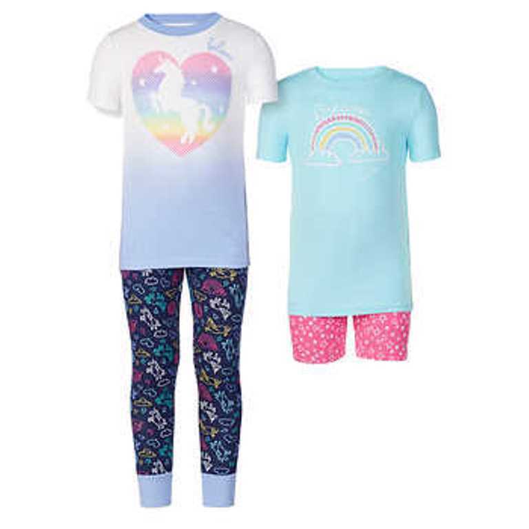 Ks 4Pc Kids Pj Set Taille 10