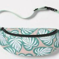 Sun Squad Target Palm Leaf Fanny Pack Co