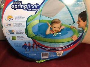 Swimways Infant Baby Spring Float with Canopy