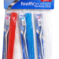 Toothbrush 3Pk W/ 3 Tubes H.S.36Ct