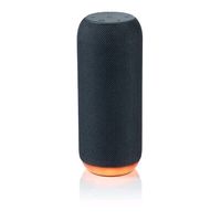 onn. Large Rugged Bluetooth Speaker with LED Lighting