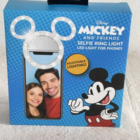 Disney Mickey Mouse And Friends Selfie Ring LED Light For Cellphones Phone