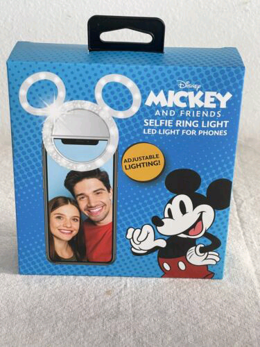 Disney Mickey Mouse And Friends Selfie Ring LED Light For Cellphones Phone