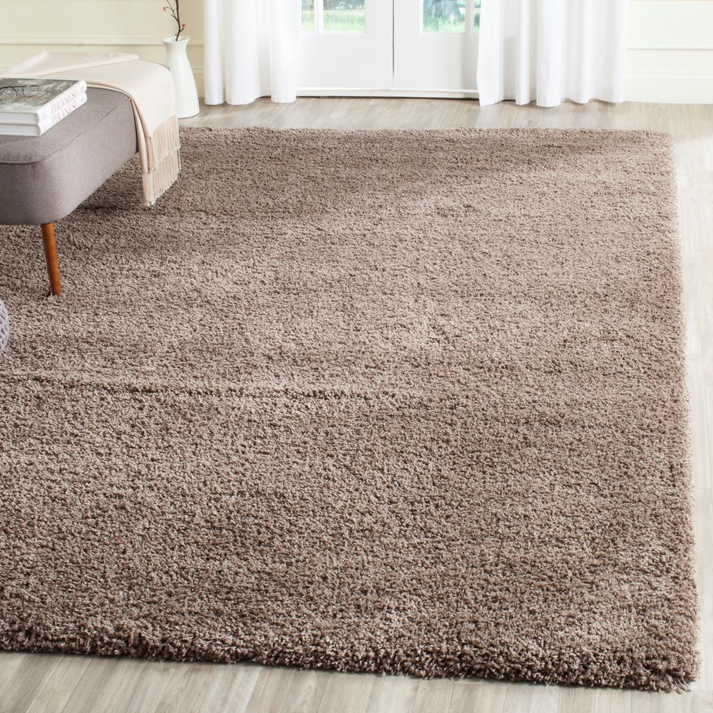 Thomasville Allure Shag G17559 Taupe Heathered 7x10(238x304cm)