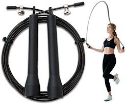 Aduro Sport Cable Jumping Rope for Workout Adjustable Skipping ...